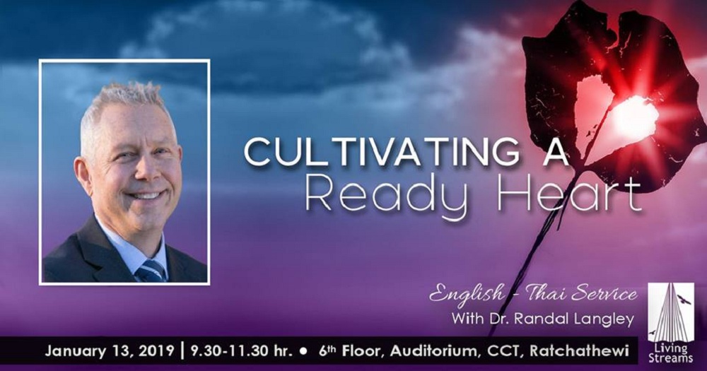 Cultivating a Ready Heart with Dr. Randal Langley Image